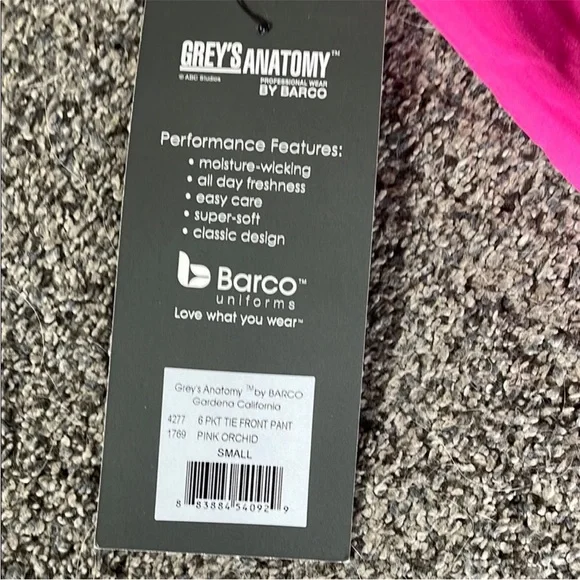 Greys anatomy pink scrub pants- NWT - Picture 4 of 4